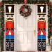 Nutcracker Soldier Christmas Welcome Sign Door Banners