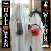 Happy Halloween & It's October Witches Banners - Outdoor & Indoor Front Porch Decor