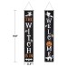 The Witch Is In & Welcome Halloween Banners - Perfect for Outdoor & Indoor Festive Decor