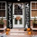 Trick or Treat & Hocus Pocus Witch Banners - Spooky Halloween Porch & Yard Decor